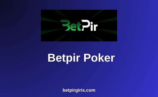 Betpir Poker