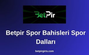 Betpir Spor Bahisleri Spor Dalları